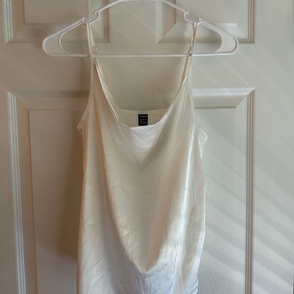 SHEIN Cream Tank Top